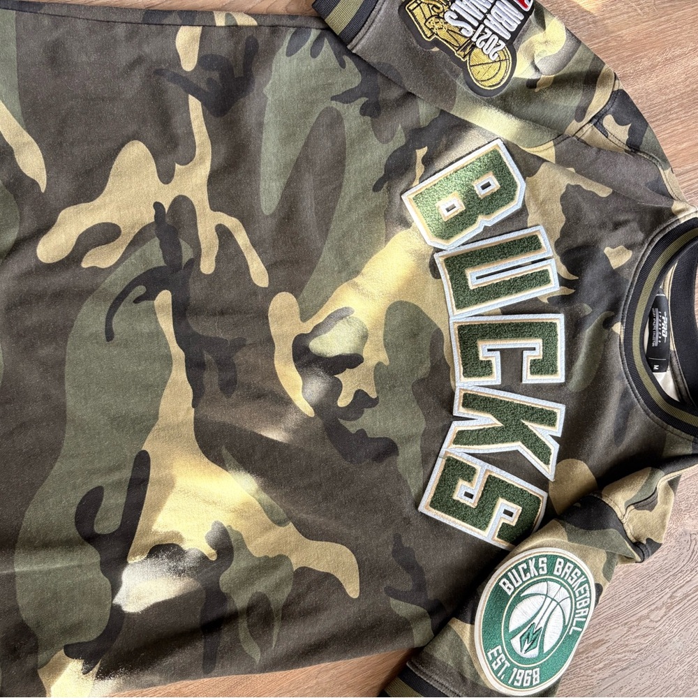 Bucks Camouflage Short Sleeve Shirt